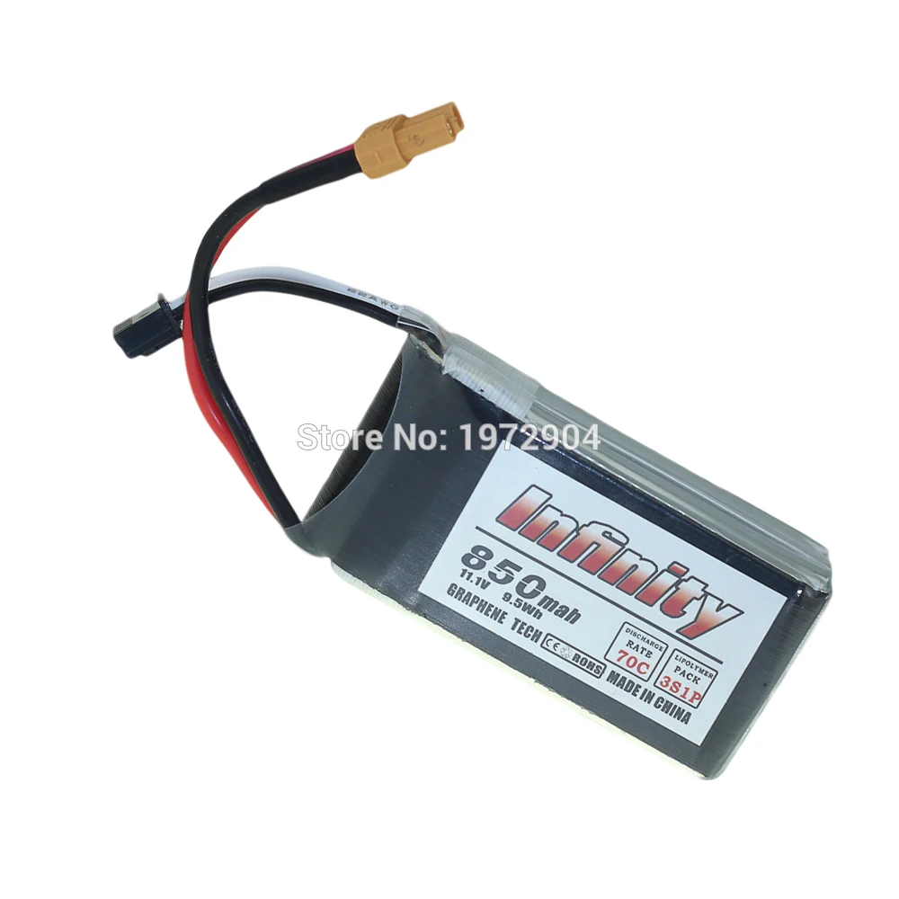 Infinity LiPo Batteries 2S 3S 4S 550mAh 650mh 2200mAh 85C XT30 Connector SY60 XT60 Plug для радиоуправляемого FPV