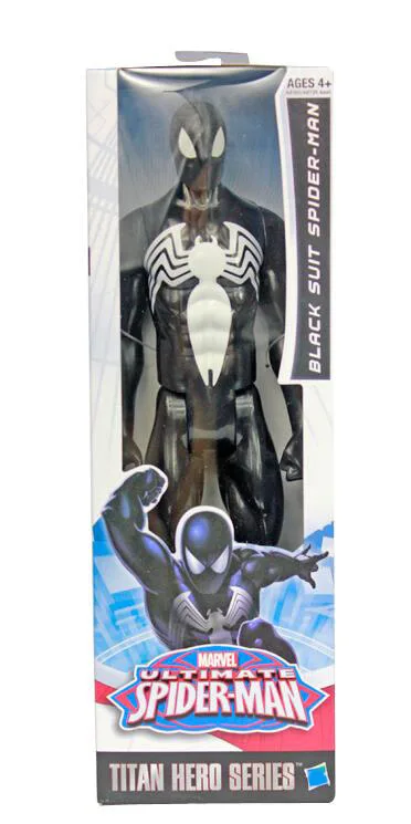 With box Marvel Amazing Ultimate Человек-паук Капитан Америка Железный человек ПВХ фигурка Коллекционная модель игрушки для детей Детские игрушки - Цвет: With box