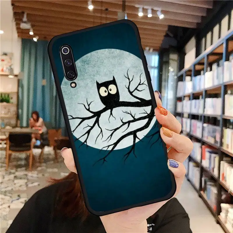 

Cute Owl animal painting Phone Case For Xiaomi Redmi 7 9t 9se k20 mi8 max3 lite 9 note 8 9s 10 pro
