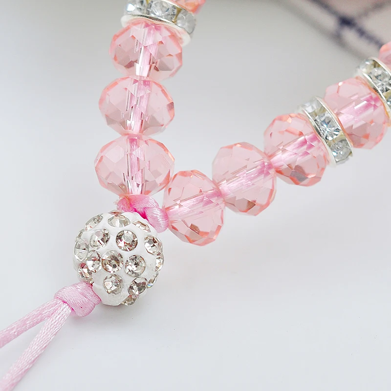 Универсальный ремешок для телефона модные блестящие хрустальные бусины ручной