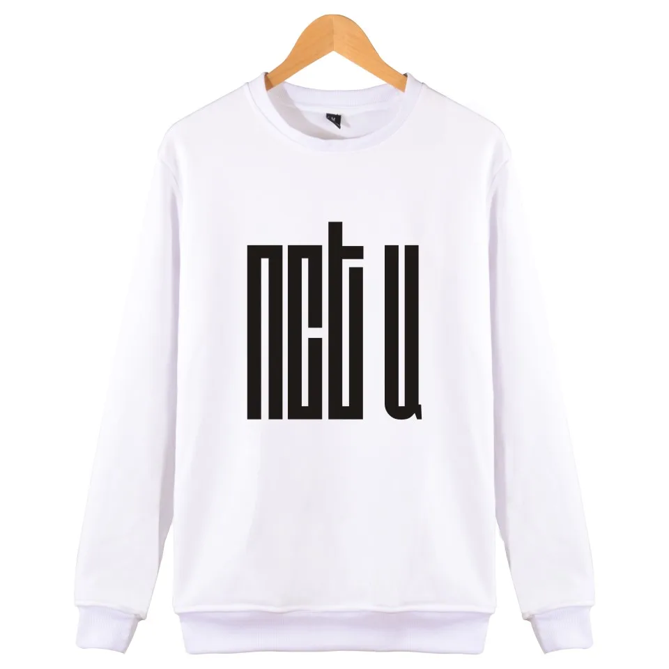 KPOP NCT U Hoodies Women Album Member Name Print Hip Hop Pink Sweatshirt Pullover Cotton Hoodie Sudaderas Black Plus Size | Женская
