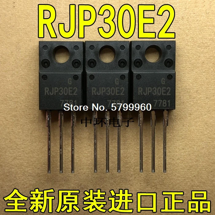 10 шт./лот RJP30E2 TO-220F IGBT транзистор | Электронные компоненты и принадлежности