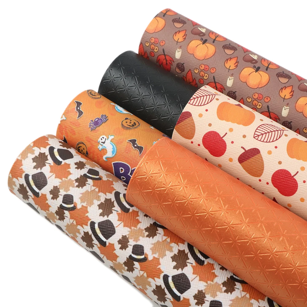 Новый 6 шт./компл. 20*33 см на Рождество и Хеллоуин Искусственная Синтетическая кожа