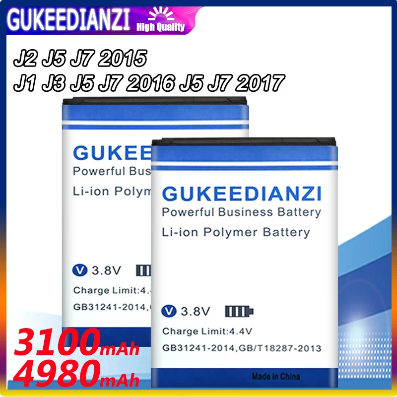 Батарея для Samsung Galaxy Express 3 J1 2016 SM J120A J120F J120 EB BJ120CBE J2 J5 J7 2015 J3 2017|Аккумуляторы