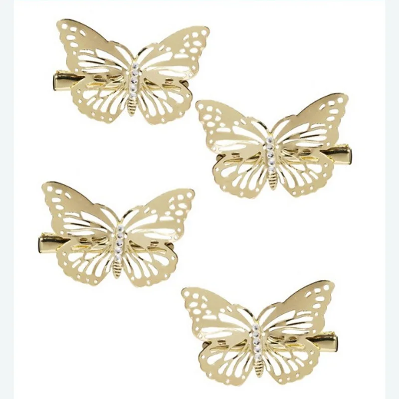 12 шт. заколки для волос в виде бабочек| |