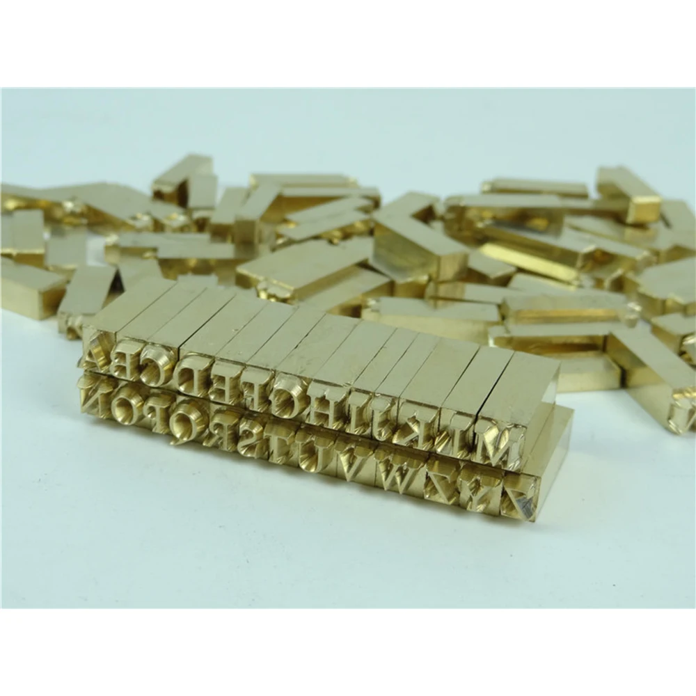 RCIDOS 23 40 50 мм CNC гравировка Гибкая латунь формы для букв горячая фольга Штамповка Die