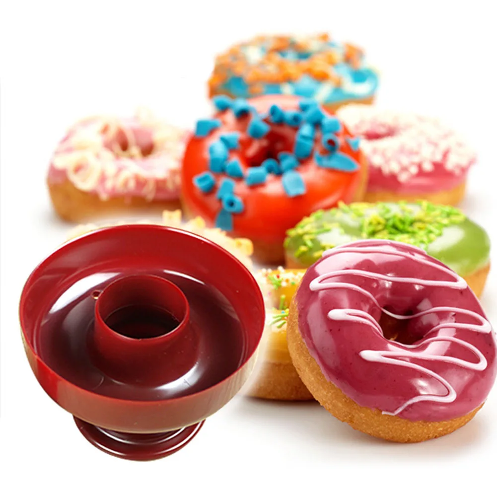 Baking Tool Cake Mould Donut Silicone Pan Bread Nice Party Doughnut Fondant Biscuit DIY Mold Kids Bakery Plastic | Дом и сад