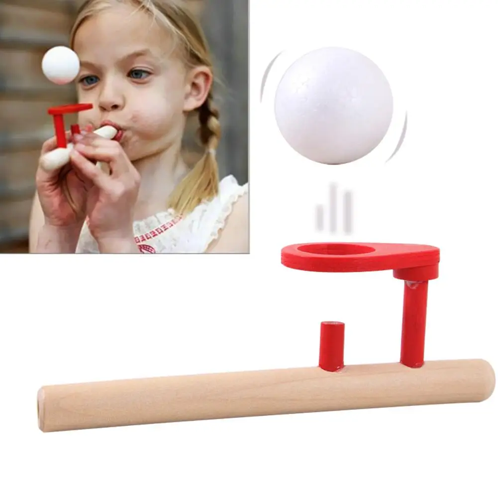 

Blowing Ball Balance Training Blow Ball Rod Children Boys Girls Classic Bernoulli Theorem Principle Gadgets Learning Toy