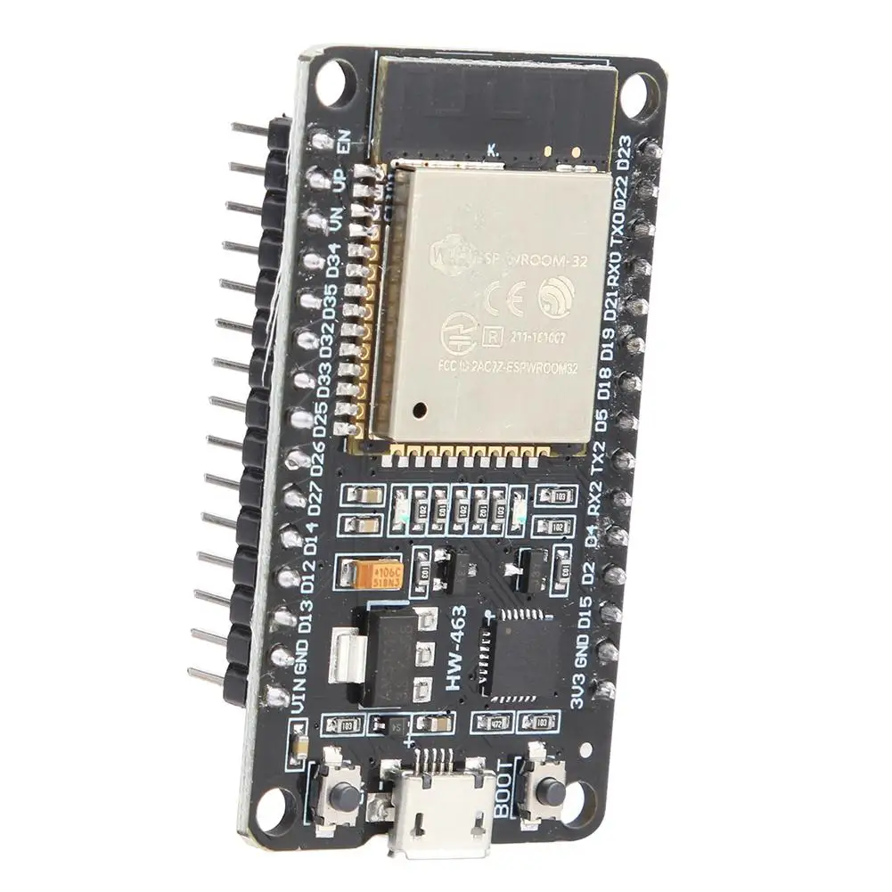 Макетная плата двухъядерного процессора ESP-32S ESP-WROOM-32 ESP32 Wi-Fi 802.11b/G BT модуль
