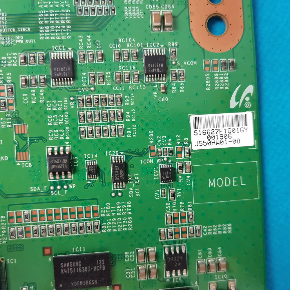 Logic Board 120PLUS_S240LABMB3V0.1 LJ94-16627F J550HW01-08 For UN55D6900WF UN55D6450UF UN55F6300AFXZA UA55D6000SJ T-CON Board