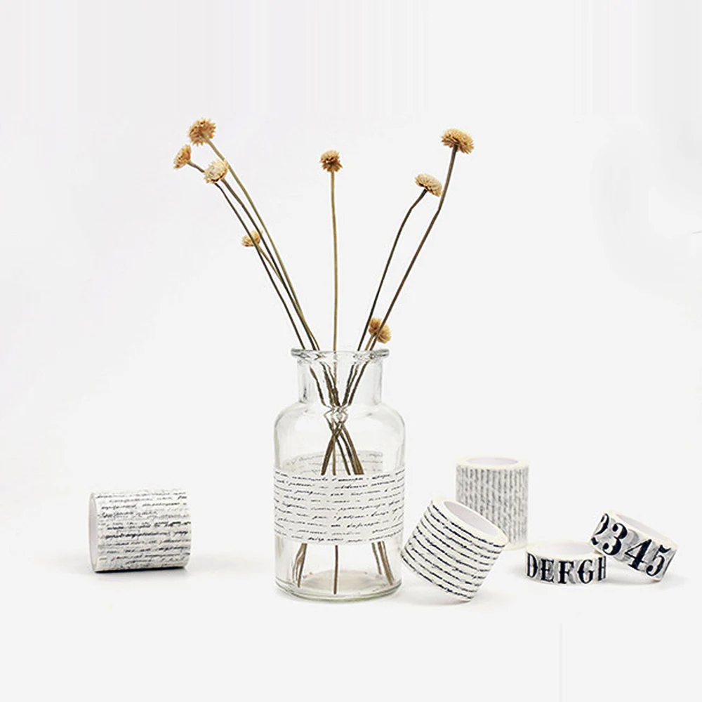 Ручной работы и Бумага лента рук DIY ленты Ретро Скрапбукинг планировщик этикетка