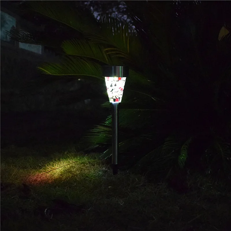 3 шт. солнечный светильник наружный водонепроницаемый Светодиодный для лужайки