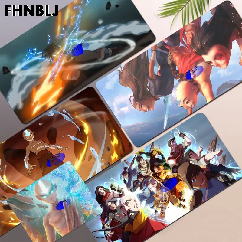 

Подарочный коврик для последнего Airbender Boy, игровая мышь для ноутбука, коврик для мыши, размер для Deak, коврик для Overwatch/cs Go/world Of Warcraft
