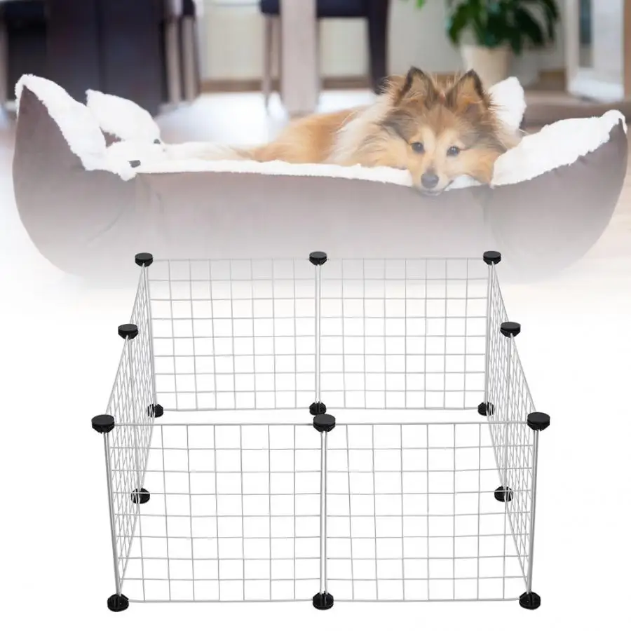 Забор для домашних животных 35 см железный забор из проволоки пряжка соединение с