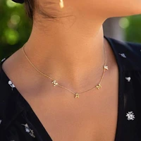 mom letters choker necklace for women gold silver color mum charm clavicle chain feminine jewelry mothers day gift 2021 new