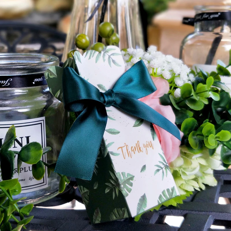 

New Wedding Favors Paper Bags Sweet Candy Packaging Boxes for Baby Shower Boy Gilr Birthday Gift Box Party Decoration Supplies