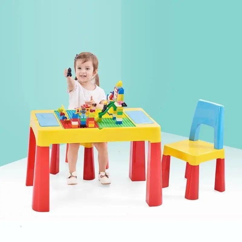Bambini Kindertisch Estudo детей и стул для малышей De Plastico игра сад исследование Enfant Kinder Меса