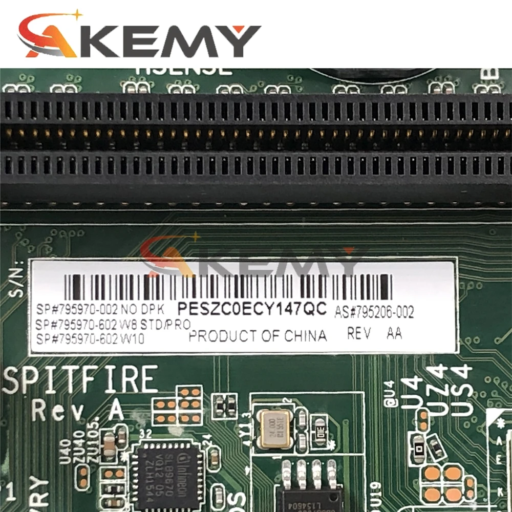 

Akemy Original For HP 800 G2 SFF Desktop Motherboard 759970-002 795206-002 DDR4 Q170 LGA1151 MB 100% Tested Fast Ship