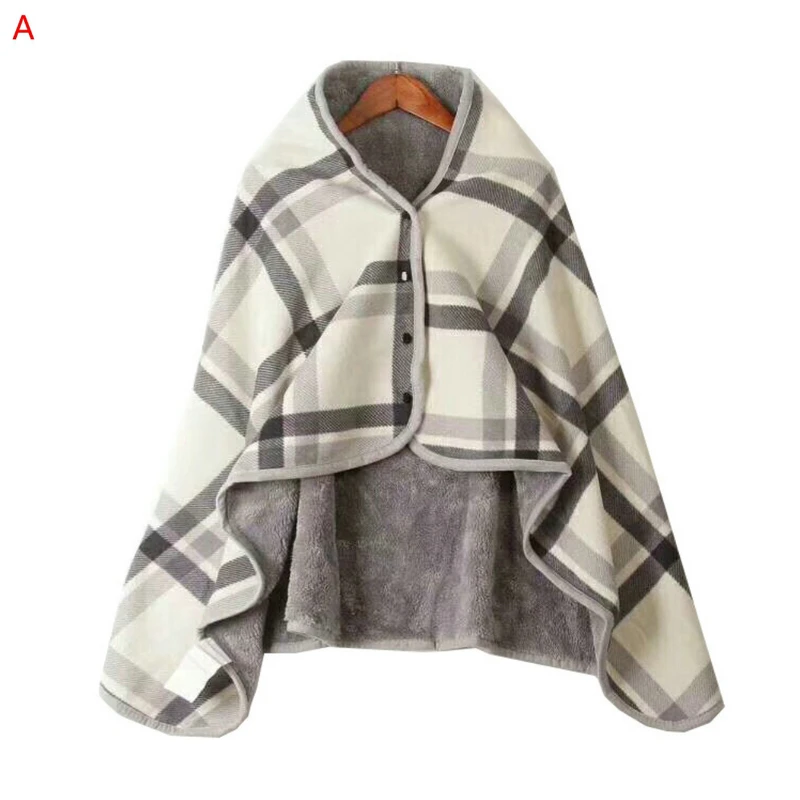 

Фланелевое одеяло-шарф