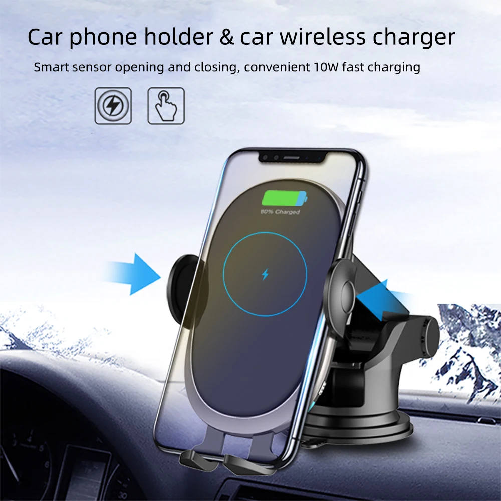 Беспроводное зарядное устройство автомобильный держатель для телефона Apple Iphone8