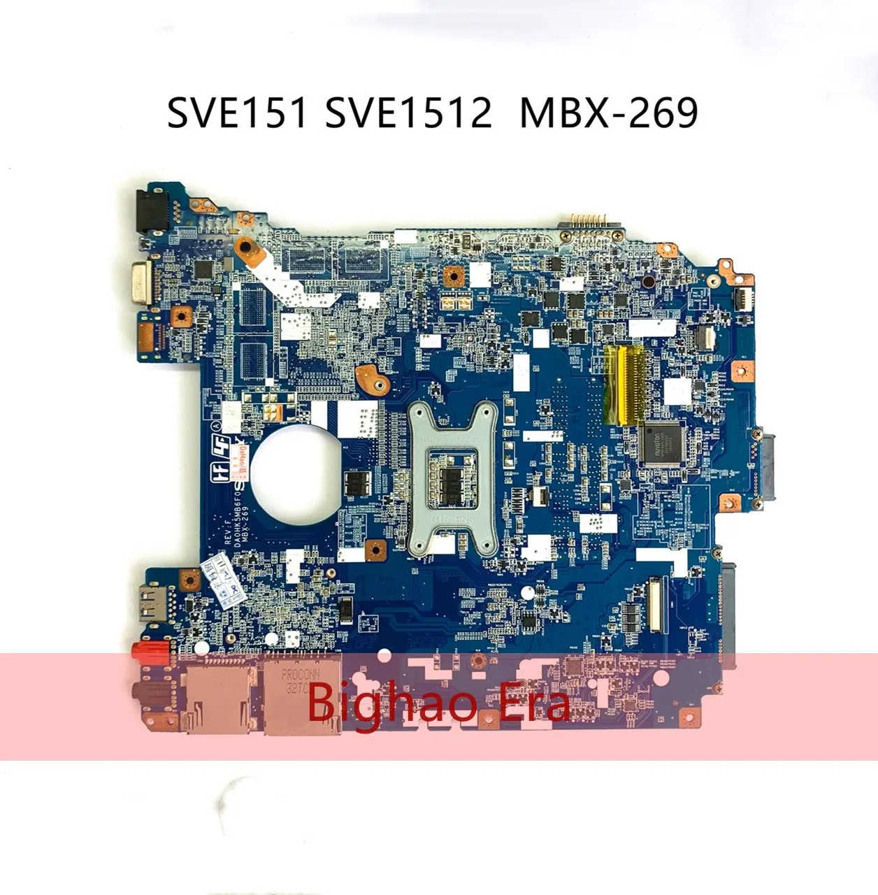 

DA0HK5MB6F0 Mainboard FOR SONY HK5 SVE151D11L SVE151 MBX-269 Laptop motherboard With HM76 Support i3/i5/i7 DDR3 100% Tested ok