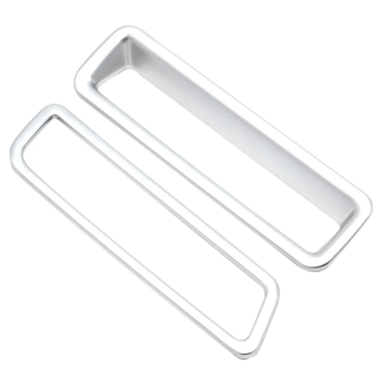 Хромированная внутренняя центральная консоль панель управления ободка отделка