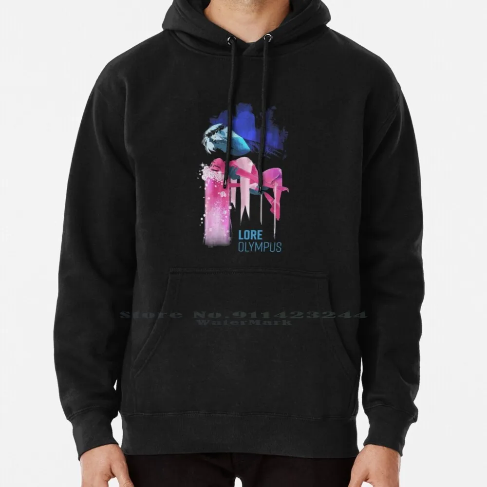 

Lore Olympus Hades & Persephone Girls Hoodie Sweater 6xl Cotton Nature Green Bird Wildlife Parrot Colorful Travel Autumnalis