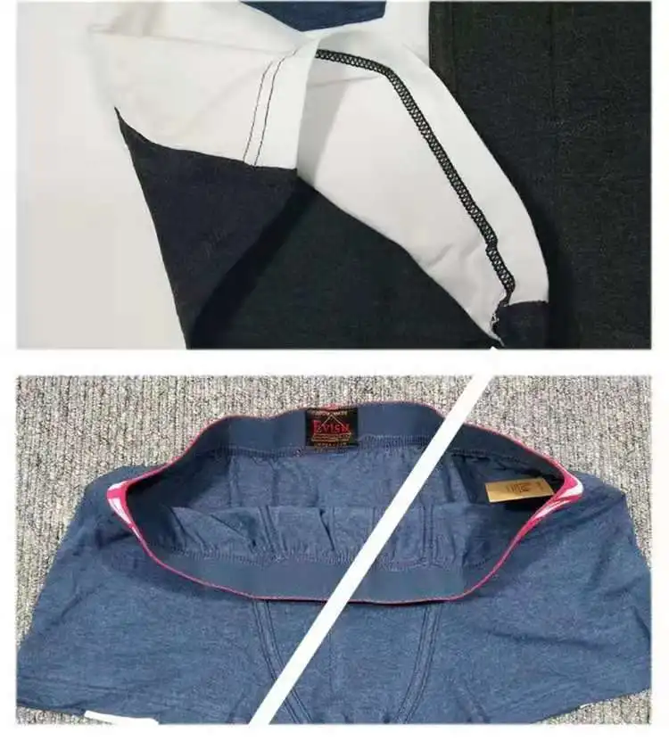 Новые полки Аутентичные Evisu повседневные мужские Tide бренд-Боксер Дышащие Боксеры хлопок печати мода боксер короткий жилет
