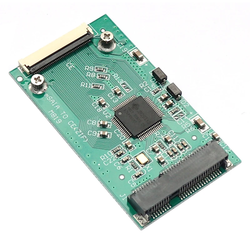 Mini PCI E mSATA SSD на 40pin ZIF CE Кабель адаптер карта zif msata 1 8 дюйма для IPOD IPAD Toshiba Hitachi HDD|pci-e