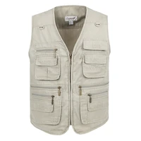 2021 mens mesh vests with multi pocket photographer waistcoat causal outdoors vest regular fishing vest plus large 10xl