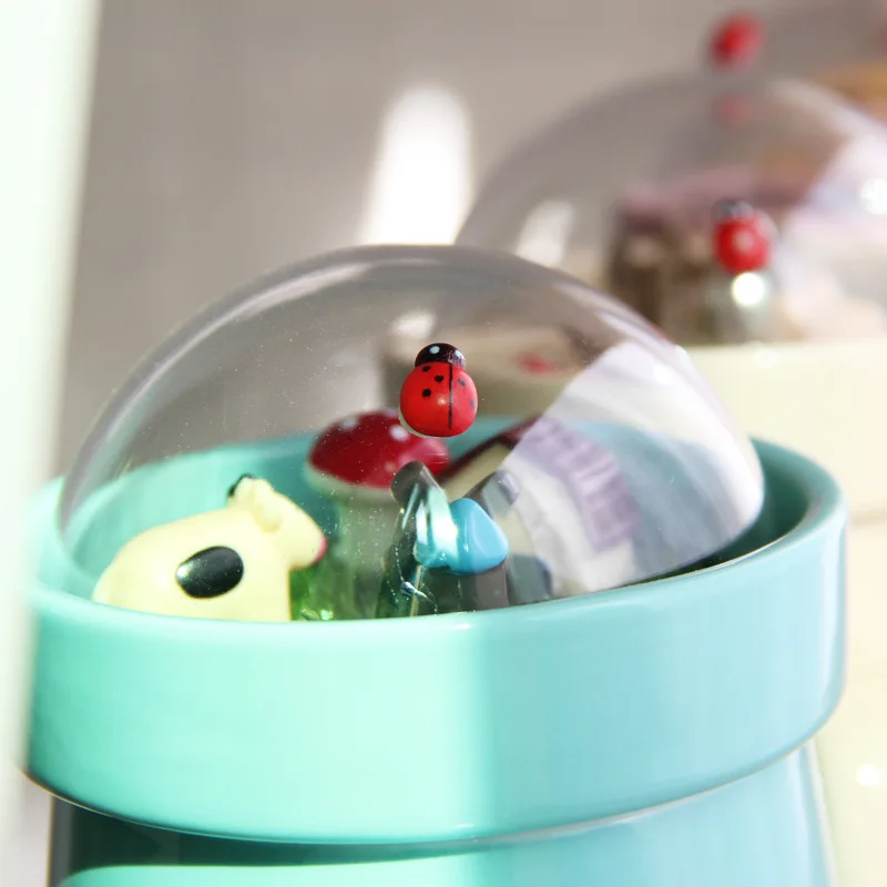 Креативная микро пейзаж мультфильм животных чашка для кофе с молоком 400 мл