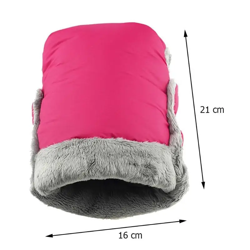 

2pcs Outdoor Glove Hot Selling Simple Portable Breathable Soft Surface Pushchair Hand Muff Pram Accessories Mitten Baby Buggy