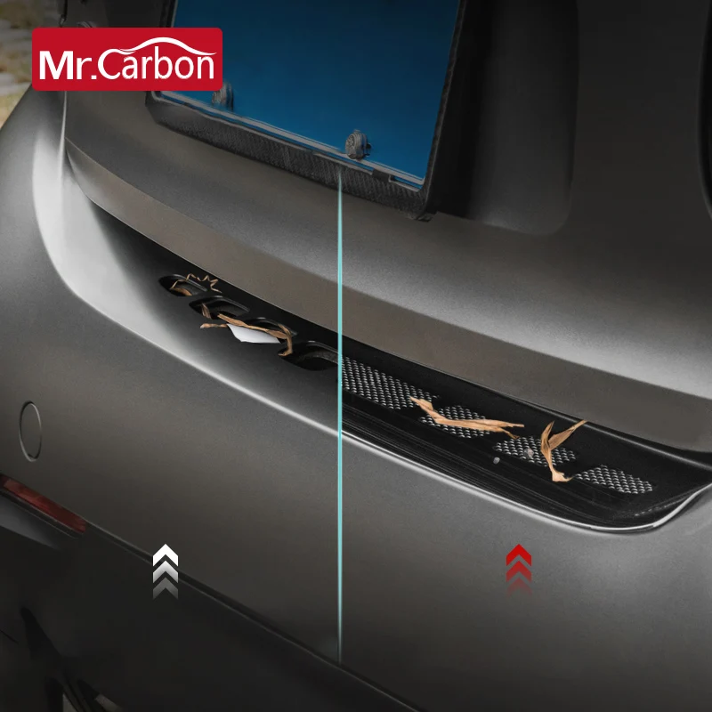 Декоративная полоса для заднего бампера автомобиля защитная наклейка из