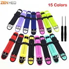 Силиконовый ремешок для наручных часов Garmin Forerunner 220 230 235 630 620 735XT, ремешок для умных часов с инструментом