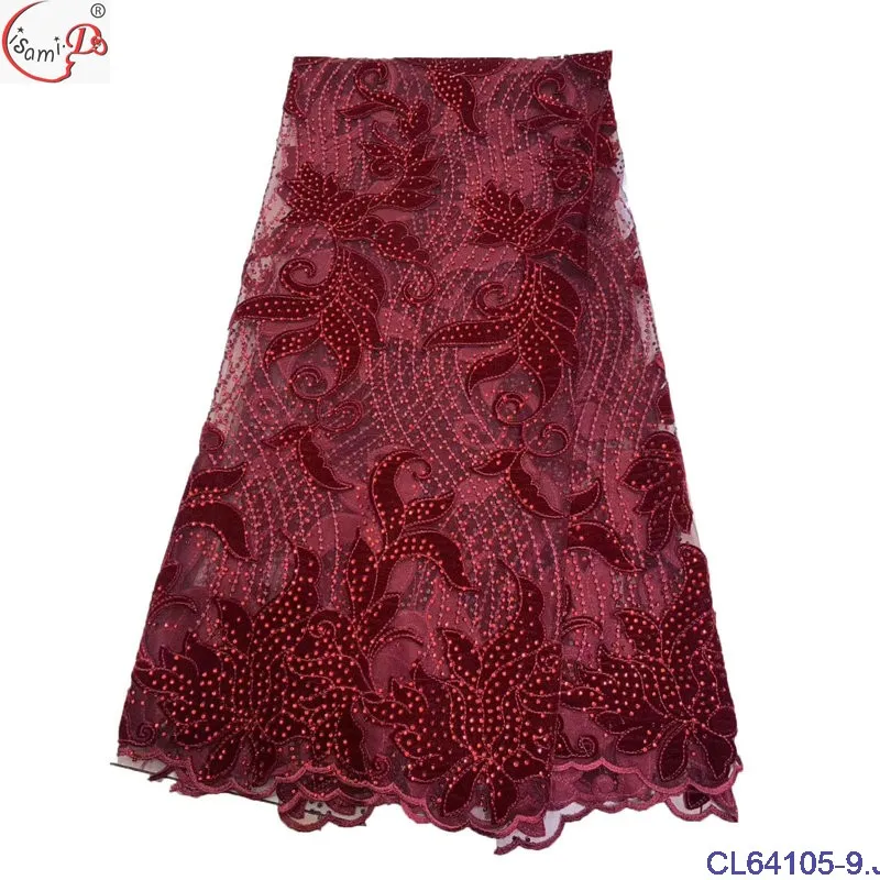 Бархат лазерная резка вышивка кружева с кристаллами камень для платья и вечернее