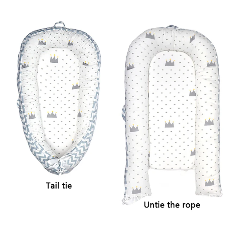 Матрас детский Ограненный портативный съемный моющийся коврик для сна малышей