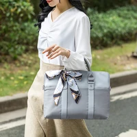 Portable Briefcases Women Travel Shoulder Bags Laptop Protection Handbags Office Document Organizer Storage Pouch Accessories