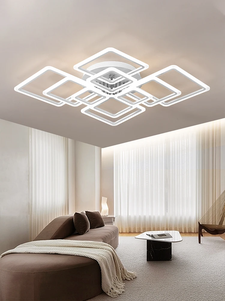 Современный светодиодный потолочный светильник с регулируемой яркостью и