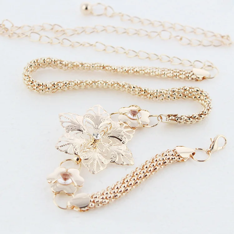 Женские ремни с вырезами в виде цветов женские на талию 2018 для платьев роскошные