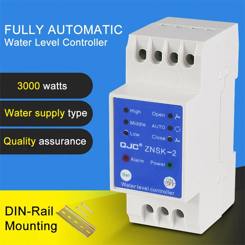 Automatic Water Level Controller Switch 3KW 220V tank Liquid Detection Sensor Pump 2m wires | Обустройство дома