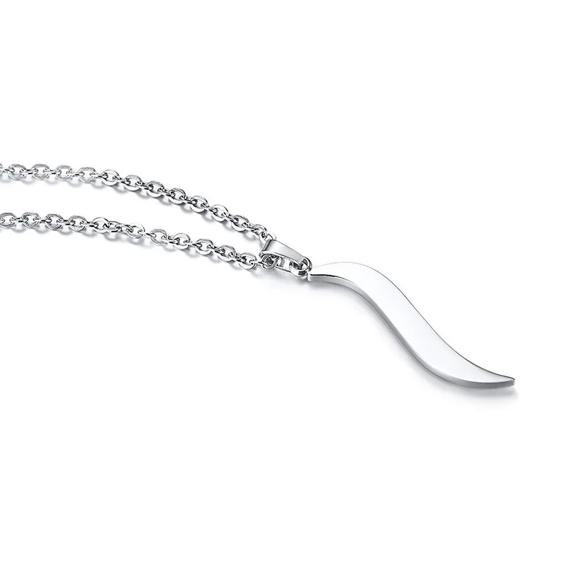 Ожерелье с подвеской в форме радуги из нержавеющей стали | Украшения и аксессуары