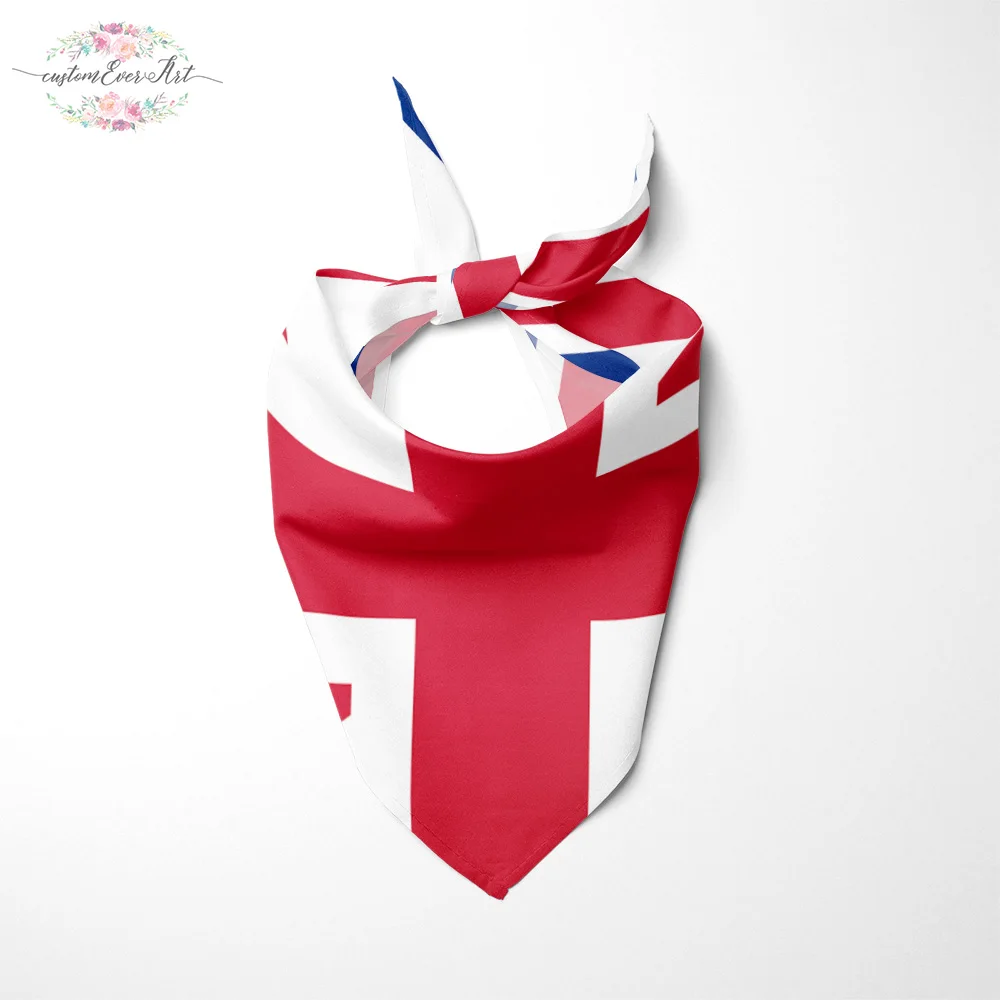 Организации британского флага Собака Бандана Большие Ошейники для шарф бандана