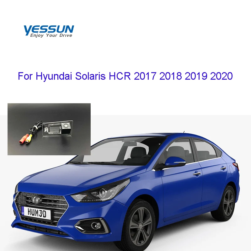 Камера для номерного знака Yessun Hyundai Solaris HCR 2017 2018 2019 2020 камера заднего вида/камера
