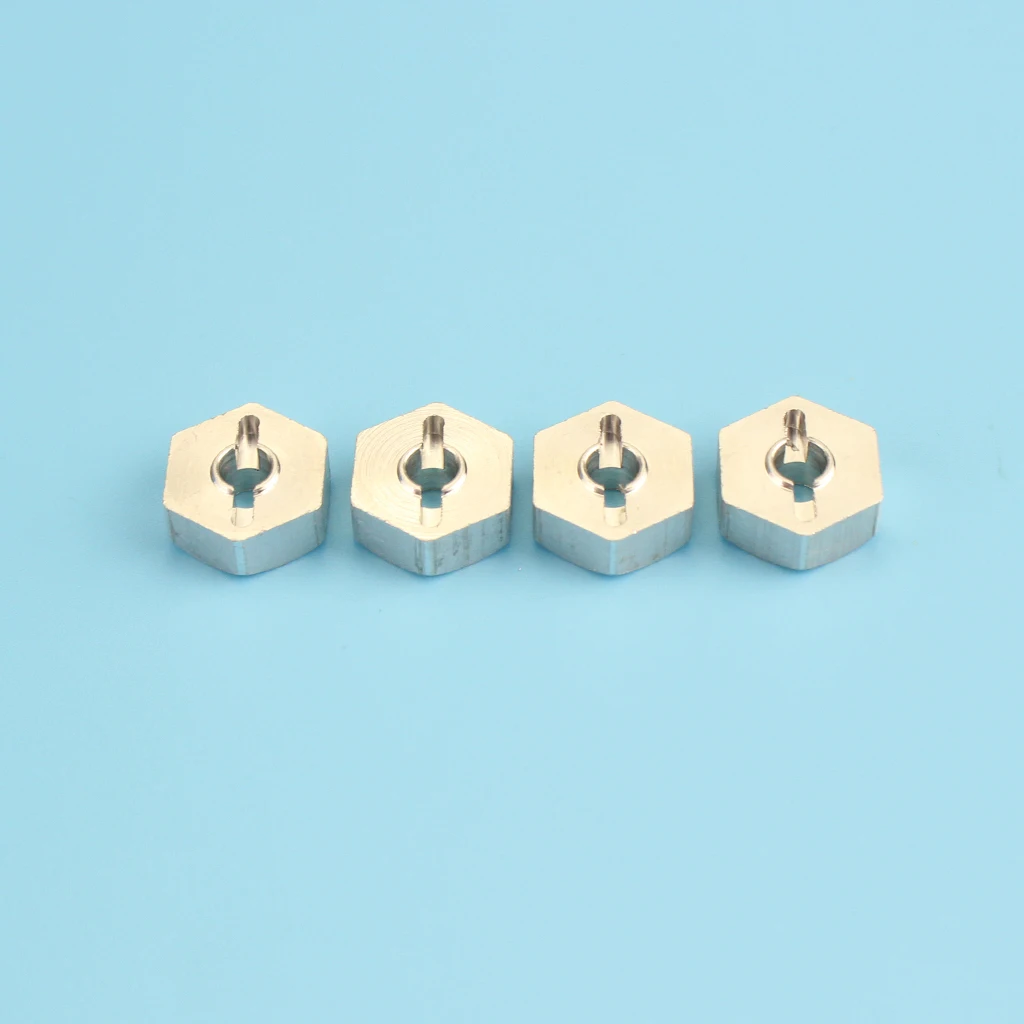 

4X Wheel Hex Adapter Coupler for WLTOYS 144001 124018 124019 Model Car Parts