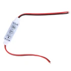 Горячее предложение 1 шт. DC5-24V мини 3 ключа одинарный Цвет светодиодный контроллер Яркость диммер оптовая продажа