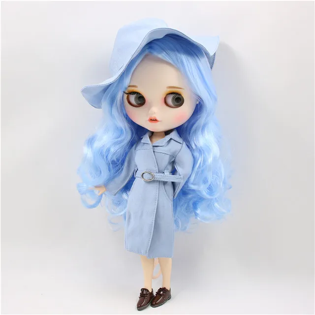 doll suit shoes Ледяная фабрика blyth пользовательская кукла игрушка матовое лицо соединение тела bjd белая кожа 30 см, без сонных глаз - Цвет: doll suit shoes