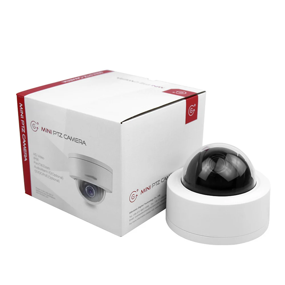Hikvision Original IPC DS-2DE3304W-DE 3MP PTZ IP Сетевая камера 4X оптический зум Мини Купол поддержка