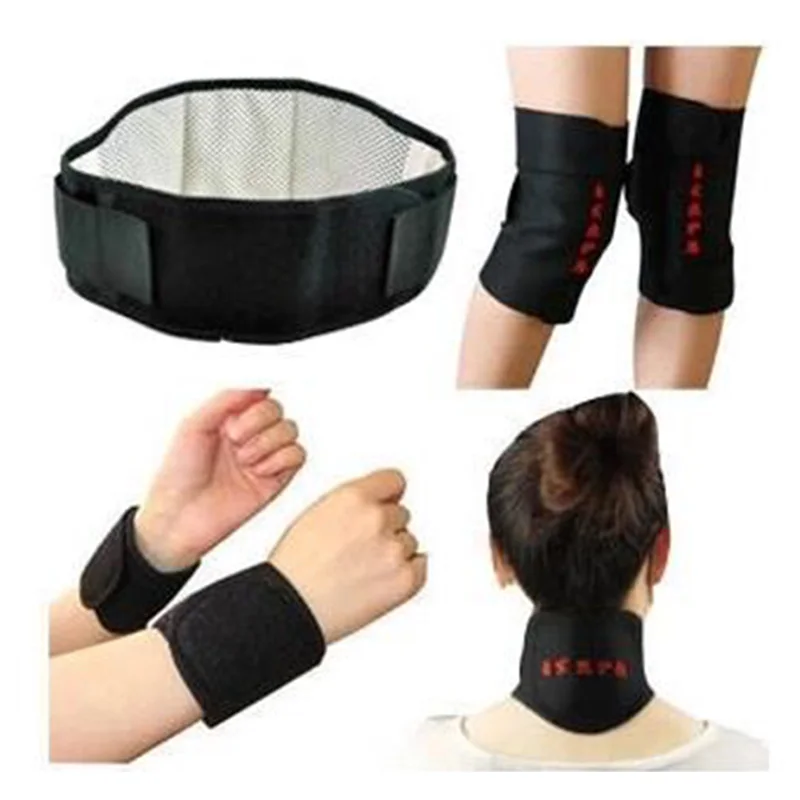 Корректор осанки турмалиновый пояс Самонагревающиеся наколенники поддержка