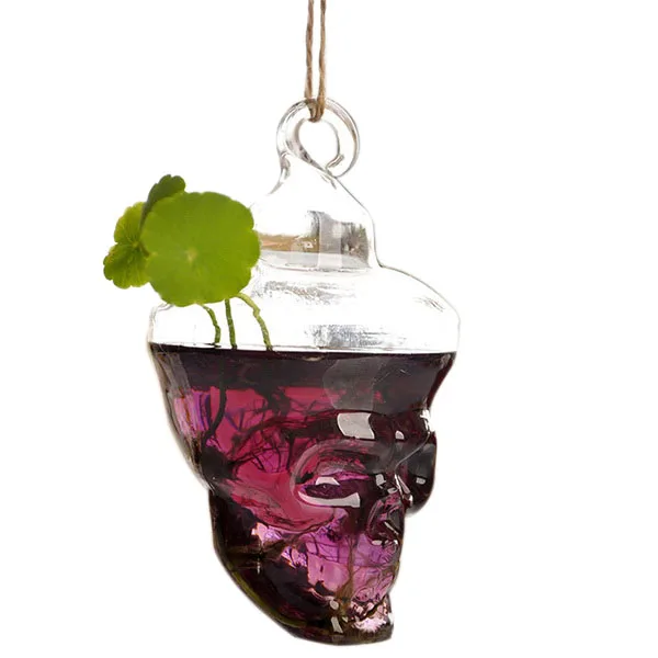 Ваза для цветов прозрачный подвесной стеклянный завод расслабляющий подарок