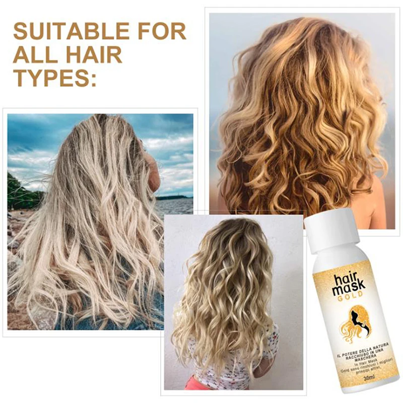Маска для волос 30 мл восстанавливает повреждения всех типов лечение | Красота и